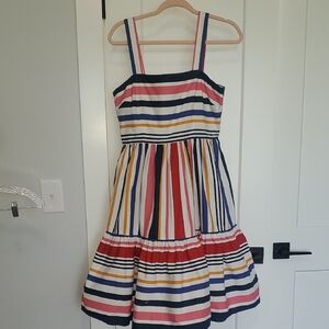 Vince Camuto Colorful Striped Dress